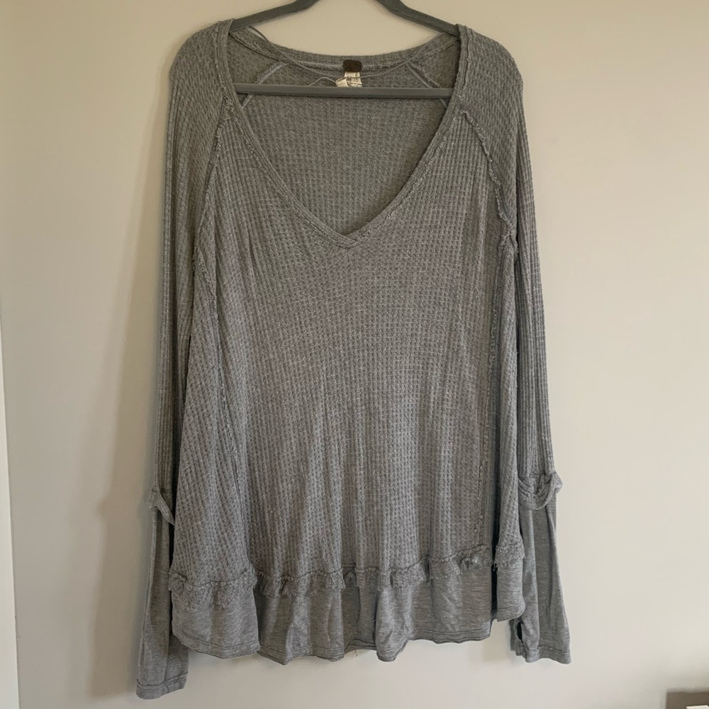 waffle nit long sleeve
